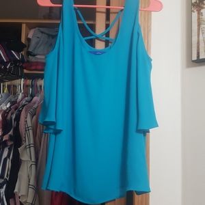 Turquois Blue Shirt (Apt 9)